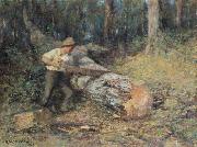 Frederick Mccubbin Sawing Timber china oil painting artist